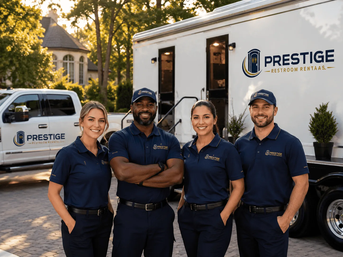 Trusted Luxury Portable Restrooms company in Rayne, LA
